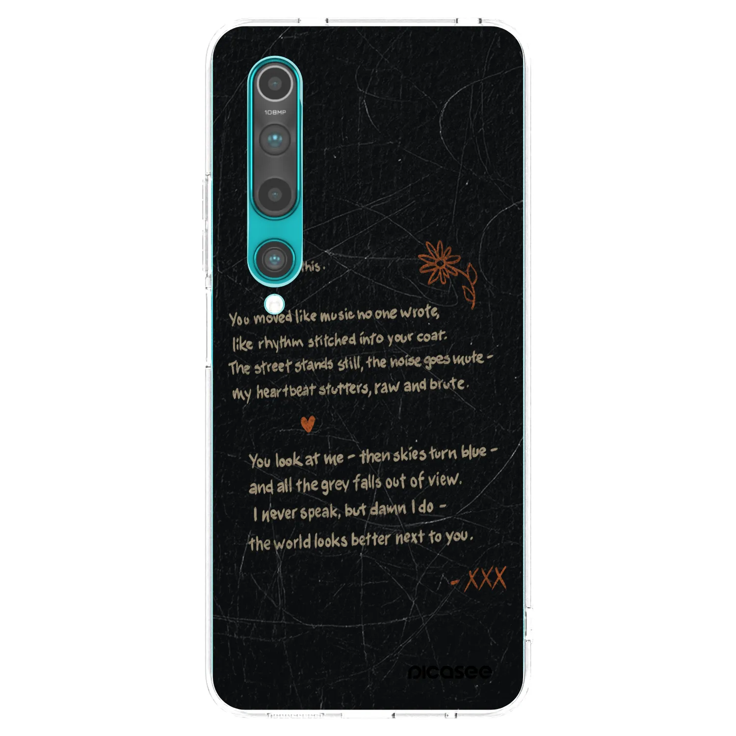 Picasee διαφανής θήκη σιλικόνης Xiaomi Mi 10 - POET