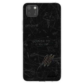Picasee διαφανής θήκη σιλικόνης Huawei Y5P - SCRATCH