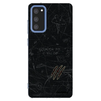 Picasee διαφανής θήκη σιλικόνης Samsung Galaxy S20 FE - SCRATCH