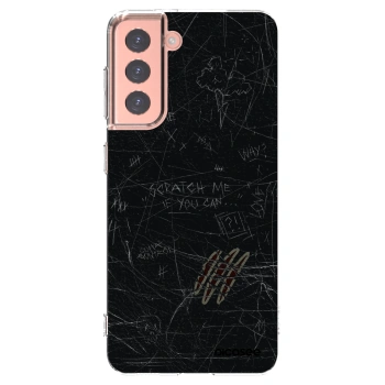 Picasee διαφανής θήκη σιλικόνης Samsung Galaxy S21 5G G991B - SCRATCH