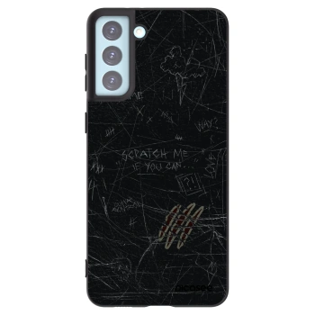 Picasee Μαύρη θήκη σιλικόνης για Samsung Galaxy S21+ 5G G996F - SCRATCH