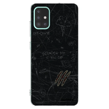 Picasee διαφανής θήκη σιλικόνης Samsung Galaxy M31s - SCRATCH