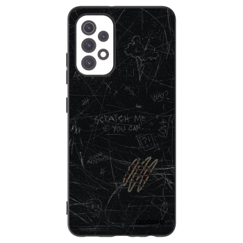 Picasee Μαύρη θήκη σιλικόνης για Samsung Galaxy A32 5G A326B - SCRATCH