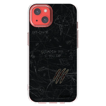 Picasee διαφανής θήκη σιλικόνης Apple iPhone 13 - SCRATCH