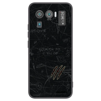 Picasee Μαύρη θήκη σιλικόνης για Xiaomi Mi 11 Ultra - SCRATCH