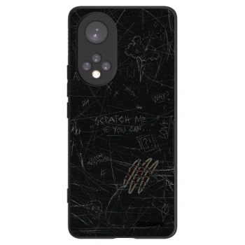 Picasee Μαύρη θήκη σιλικόνης για Honor 50 5G - SCRATCH