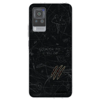Picasee διαφανής θήκη σιλικόνης Vivo X60 Pro 5G - SCRATCH