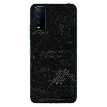 Picasee διαφανής θήκη σιλικόνης Vivo Y11s - SCRATCH