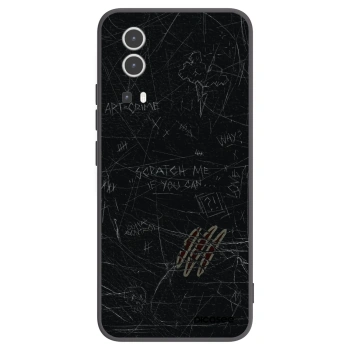 Picasee Μαύρη θήκη σιλικόνης για Vivo Y72 5G - SCRATCH
