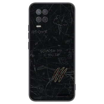 Picasee Μαύρη θήκη σιλικόνης για Realme 8 5G - SCRATCH