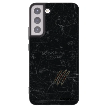 Picasee Μαύρη θήκη σιλικόνης για Samsung Galaxy S22+ 5G - SCRATCH
