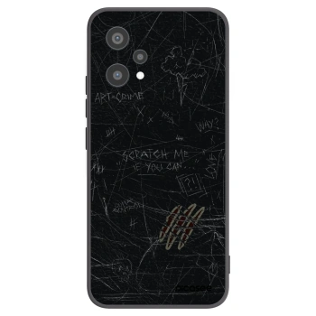 Picasee Μαύρη θήκη σιλικόνης για Realme 9 Pro 5G - SCRATCH