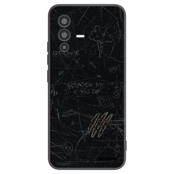 Picasee Μαύρη θήκη σιλικόνης για Vivo V23 5G - SCRATCH