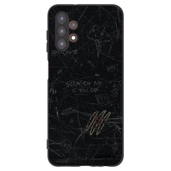 Picasee Μαύρη θήκη σιλικόνης για Samsung Galaxy A13 4G A135 - SCRATCH