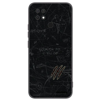 Picasee Μαύρη θήκη σιλικόνης για Xiaomi Redmi 10C - SCRATCH