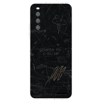 Picasee διαφανής θήκη σιλικόνης Sony Xperia 10 IV 5G - SCRATCH