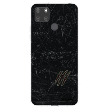 Picasee διαφανής θήκη σιλικόνης Realme C21Y - SCRATCH