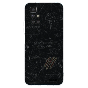 Picasee διαφανής θήκη σιλικόνης Xiaomi Redmi 10 (2022) - SCRATCH