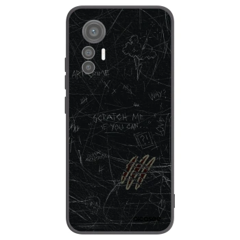 Picasee Μαύρη θήκη σιλικόνης για Xiaomi 12 Lite - SCRATCH