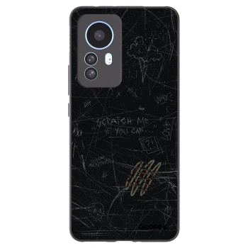 Picasee Μαύρη θήκη σιλικόνης για Xiaomi 12T Pro - SCRATCH