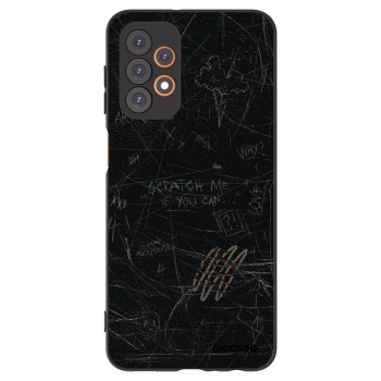 Picasee Μαύρη θήκη σιλικόνης για Samsung Galaxy A23 A236B 5G - SCRATCH