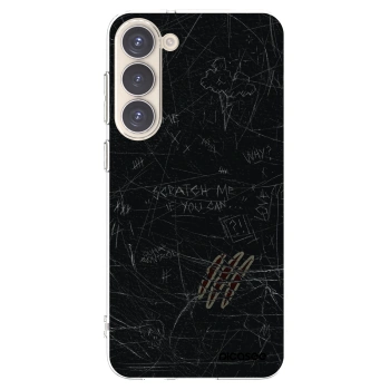 Picasee διαφανής θήκη σιλικόνης Samsung Galaxy S23+ 5G - SCRATCH