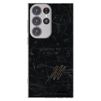 Picasee διαφανής θήκη σιλικόνης Samsung Galaxy S23 Ultra 5G - SCRATCH