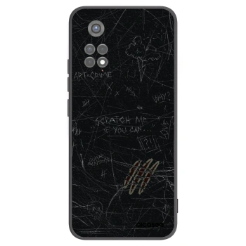 Picasee Μαύρη θήκη σιλικόνης για Xiaomi Redmi Note 11S 5G - SCRATCH