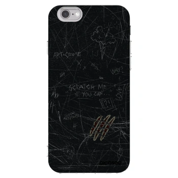 Picasee διαφανής θήκη σιλικόνης Apple iPhone 6/6S - SCRATCH