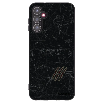 Picasee Μαύρη θήκη σιλικόνης για Samsung Galaxy A14 5G A146P - SCRATCH