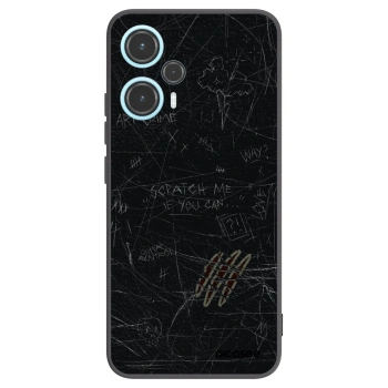 Picasee Μαύρη θήκη σιλικόνης για Xiaomi Poco F5 - SCRATCH
