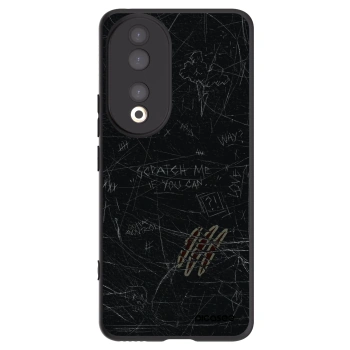 Picasee Μαύρη θήκη σιλικόνης για Honor 90 5G - SCRATCH