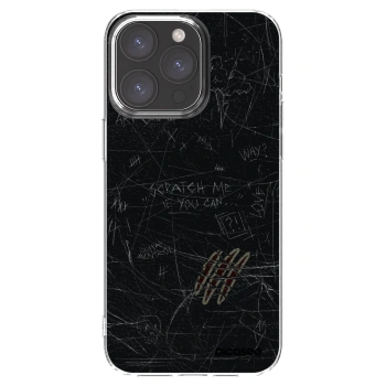Picasee διαφανής θήκη σιλικόνης Apple iPhone 15 Pro Max - SCRATCH
