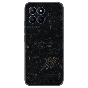 Picasee Μαύρη θήκη σιλικόνης για Honor 70 Lite - SCRATCH