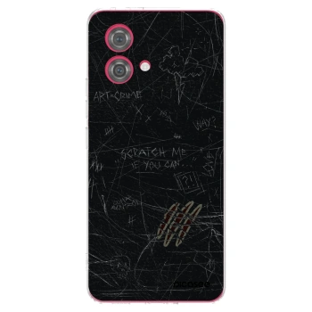 Picasee διαφανής θήκη σιλικόνης Motorola Moto G84 5G - SCRATCH