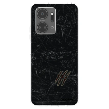 Picasee διαφανής θήκη σιλικόνης Honor X7a - SCRATCH