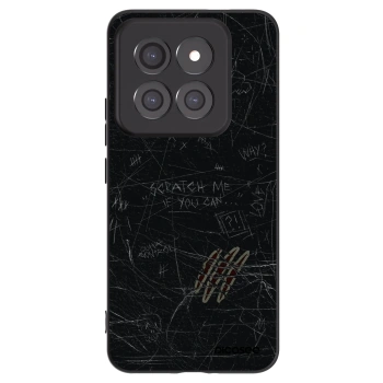 Picasee Μαύρη θήκη σιλικόνης για Xiaomi 14 Pro - SCRATCH