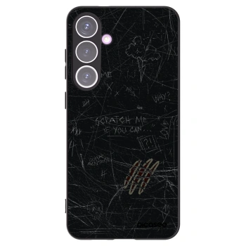 Picasee Μαύρη θήκη σιλικόνης για Samsung Galaxy S24+ S926B 5G - SCRATCH