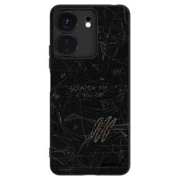 Picasee Μαύρη θήκη σιλικόνης για Xiaomi Redmi 13C 4G - SCRATCH