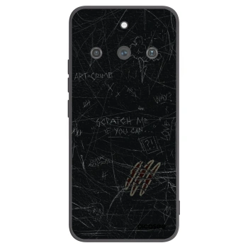 Picasee Μαύρη θήκη σιλικόνης για Realme 11 Pro+ - SCRATCH