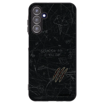Picasee Μαύρη θήκη σιλικόνης για Samsung Galaxy A15 A155F 4G - SCRATCH