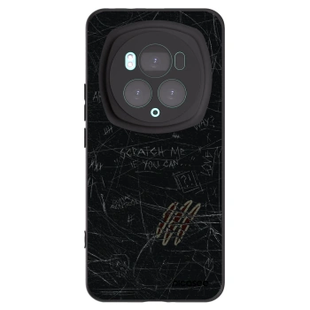Picasee Μαύρη θήκη σιλικόνης για Honor Magic6 Pro - SCRATCH