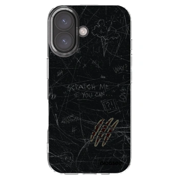 Picasee διαφανής θήκη σιλικόνης Apple iPhone 16 - SCRATCH