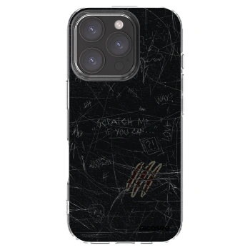 Picasee διαφανής θήκη σιλικόνης Apple iPhone 16 Pro - SCRATCH