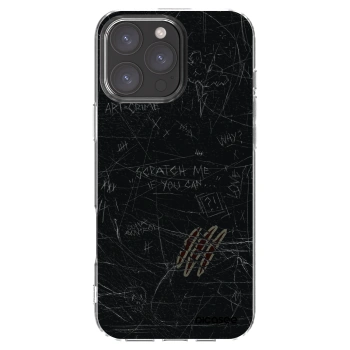 Picasee διαφανής θήκη σιλικόνης Apple iPhone 16 Pro Max - SCRATCH