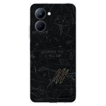 Picasee διαφανής θήκη σιλικόνης Realme C33 (2023) - SCRATCH