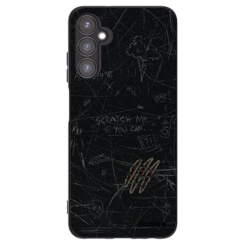 Picasee Μαύρη θήκη σιλικόνης για Samsung Galaxy A05s A057G - SCRATCH