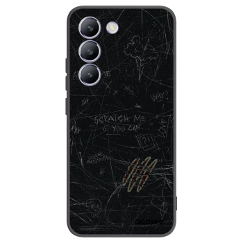 Picasee Μαύρη θήκη σιλικόνης για Vivo V40 SE 5G - SCRATCH