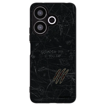 Picasee Μαύρη θήκη σιλικόνης για Xiaomi Redmi 13 4G - SCRATCH