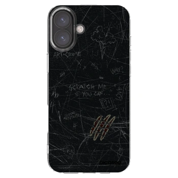 Picasee διαφανής θήκη σιλικόνης Apple iPhone 16 Plus - SCRATCH